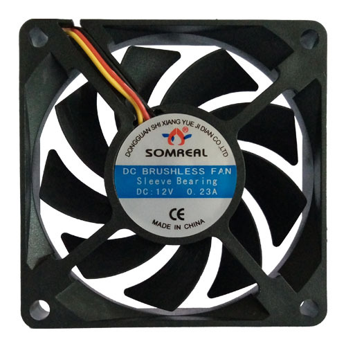 XY7015BL3 雙滾珠三線FG功能直流散熱風扇